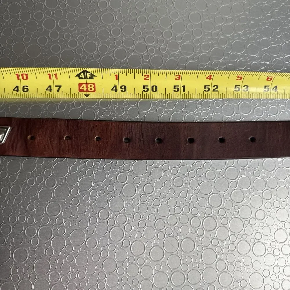 Oklahoma State University OSU Cowboys Leather Concho Belt Big & Tall - Size 50